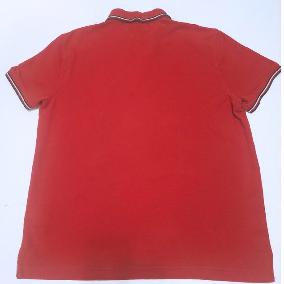 Tommy Hilfiger Red Pique Polo Shirt XL – Classic Fit - Picture 7 of 13